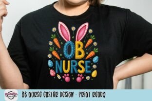 OB Nurse Easter Design - Print Ready Graphic by BbowDesign ยท Creative ...