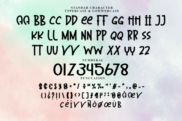 Overlike Font PNG with transparent background - Preview 3