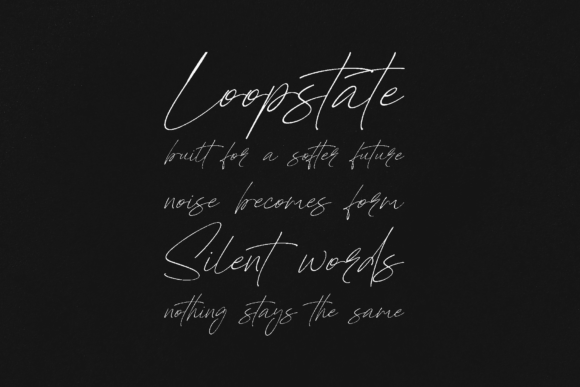 Polymath Font PNG with transparent background - Preview 3