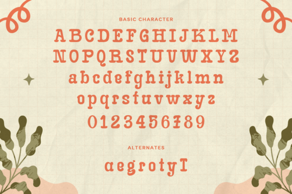 Portys Font PNG with transparent background - Preview 1