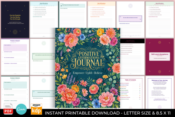 Positive Affirmations Journal
