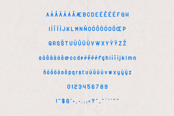 Rimini Font PNG with transparent background - Preview 4