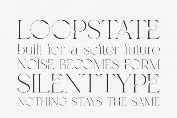 Sirenik Font PNG with transparent background - Preview 3