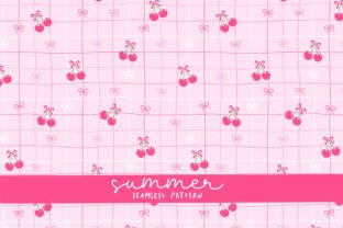 Summer Beach Seamless Pattern Bundle PNG Graphic by DSIGNS · Creative ...