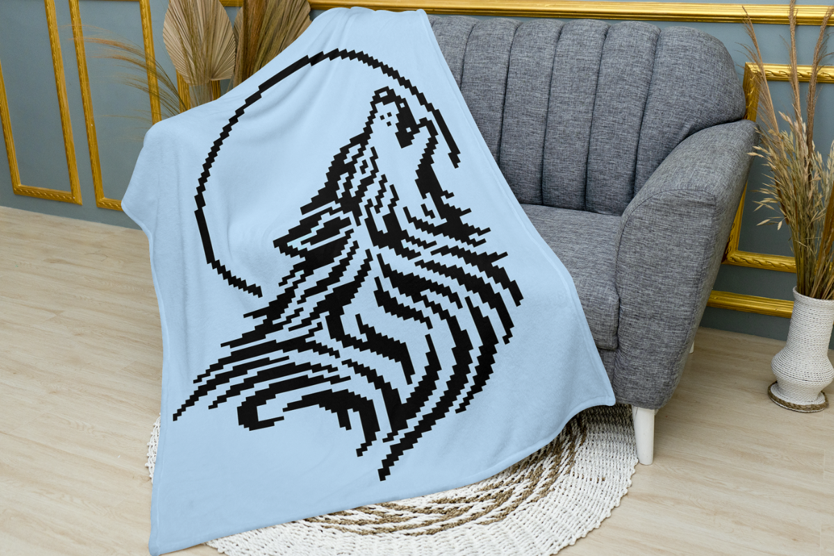 Wolf C2C Crochet Pattern