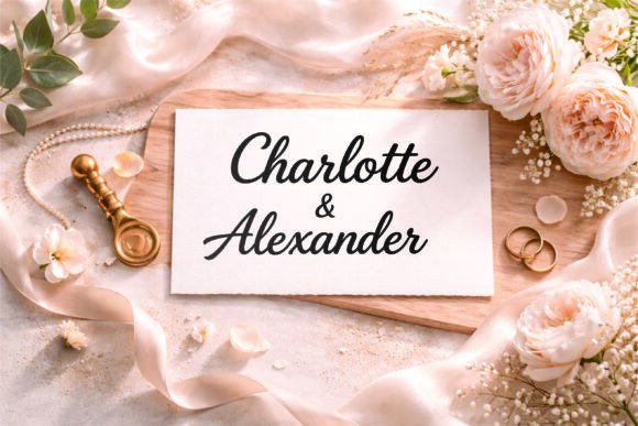Amelia Rose Font - Preview 5