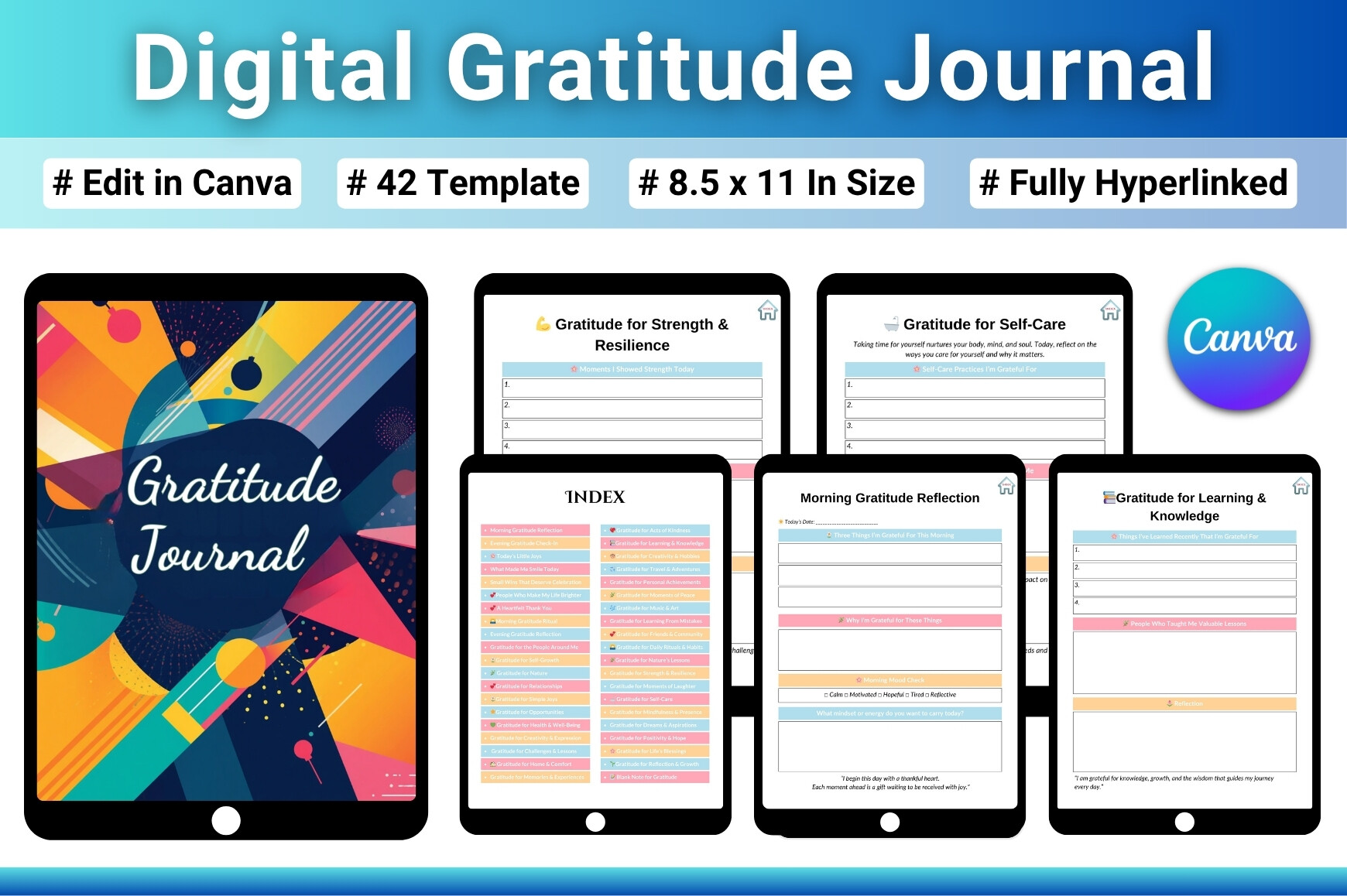 Digital Gratitude Journal