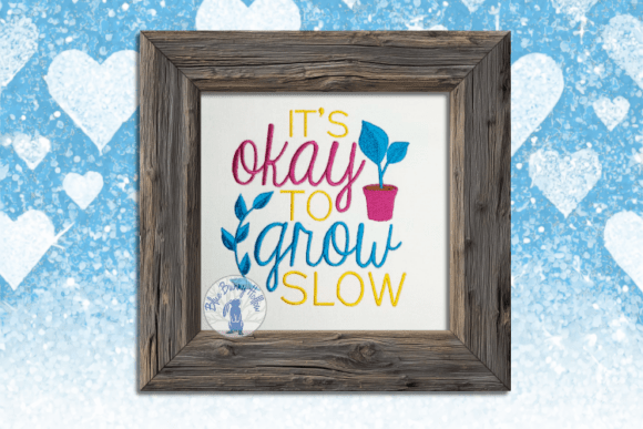 It's Okay to Grow Slow