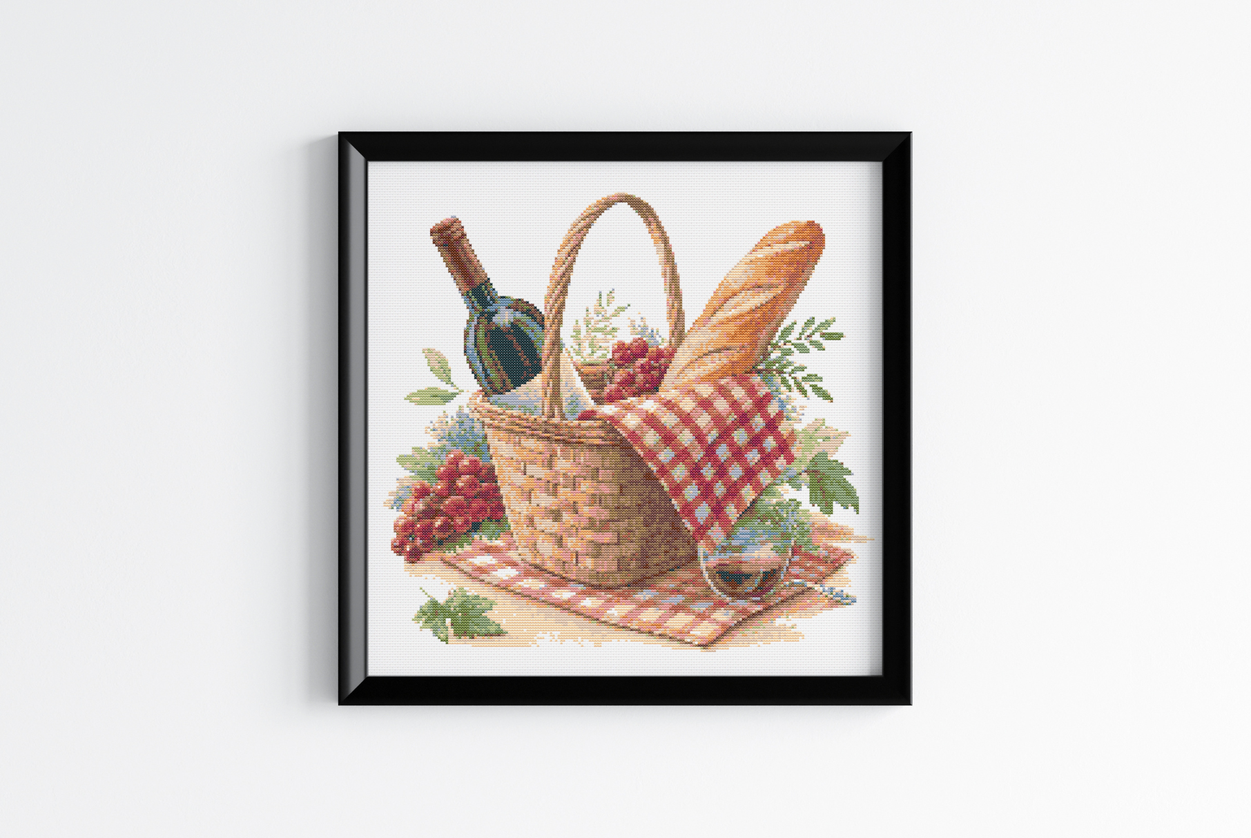 Picnic Cross Stitch Pattern