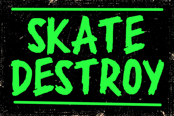 Rage Guerilla Font PNG with transparent background - Preview 1