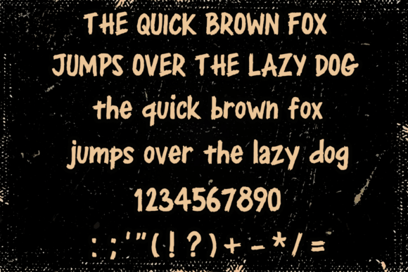 Rage Guerilla Font PNG with transparent background - Preview 4
