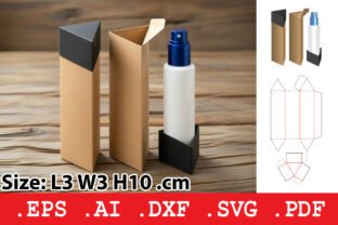 Triangle Cosmetic Tube Box