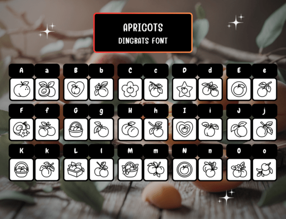 Apricots Font - Preview 1