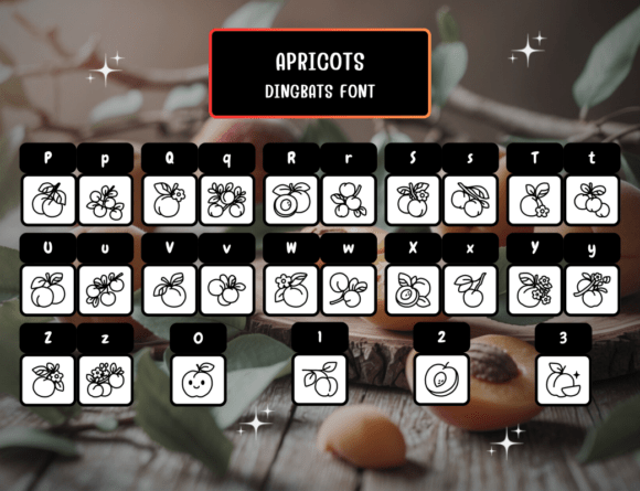 Apricots Font - Preview 2