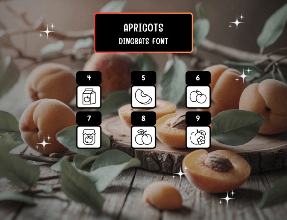Apricots Font - Preview 3