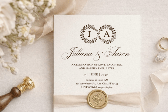 Boho Floral Monogram Font - Preview 1