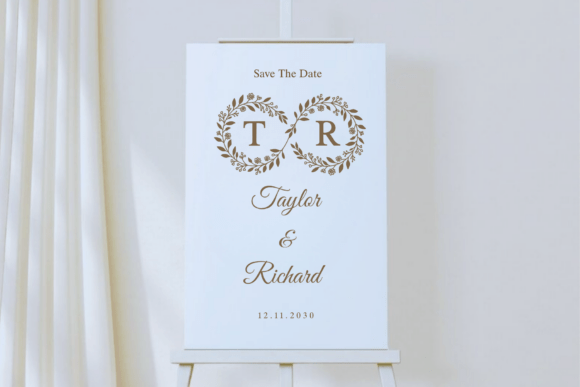 Boho Floral Monogram Font - Preview 5