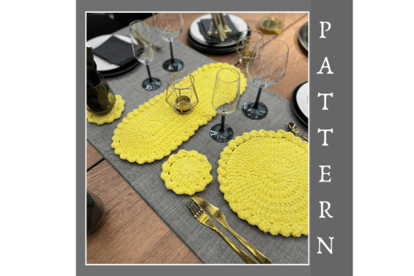 Coaster, Placemat Table Runner PDf Video
