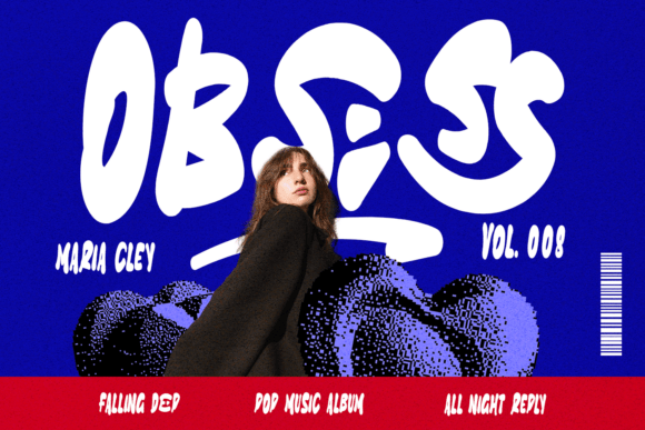Secy Break Font PNG with transparent background - Preview 6