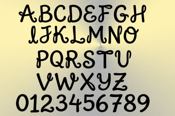 Curlita Font - Preview 1