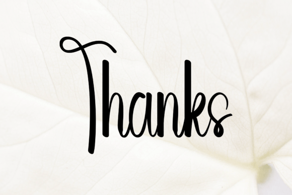 Envelope Font - Preview 4