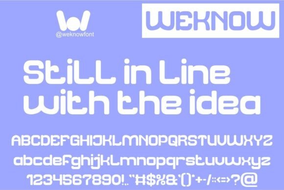 Futuristic Clean Font - Preview 2