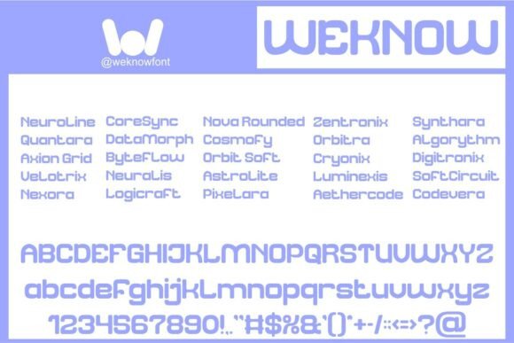 Futuristic Clean Font - Preview 3