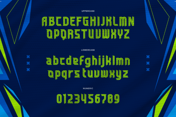 Godpes Font PNG with transparent background - Preview 1