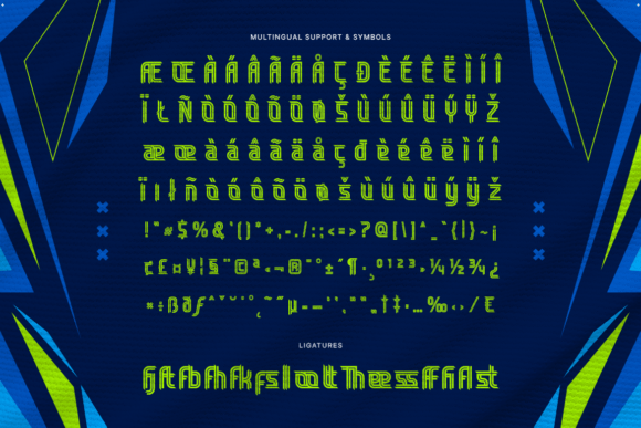 Godpes Font PNG with transparent background - Preview 2