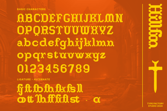 Hillfin Font - Preview 1