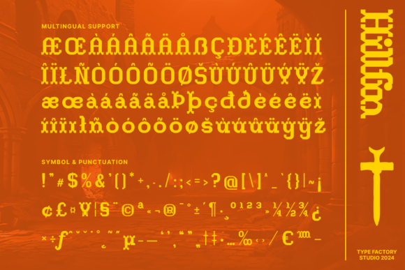 Hillfin Font - Preview 2