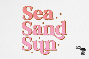 Vintage Summer PNG Sublimation Graphic by Lazy Cat · Creative Fabrica