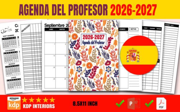 Agenda Del Profesor ( Teacher Planner )