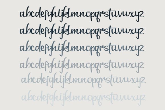 Bleautiful Bloom Family Font - Preview 2