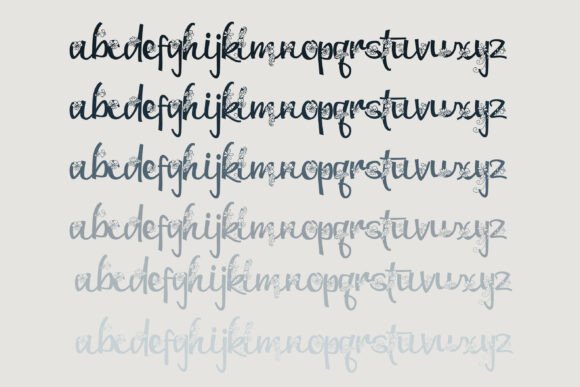 Bleautiful Bloom Family Font - Preview 6