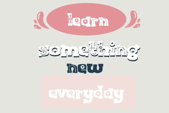 Bobotie Blooms Family Font - Preview 5