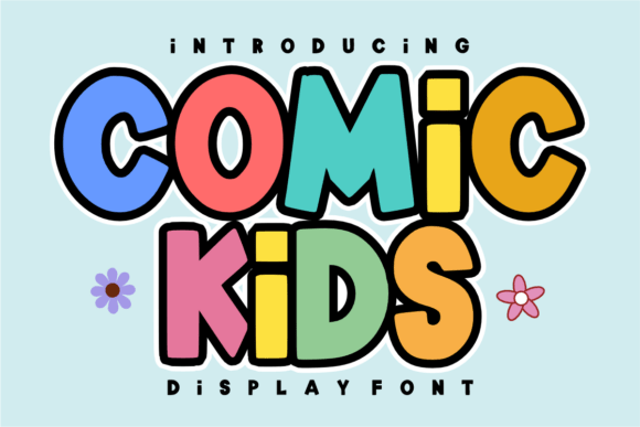 Bold Kids Font - Preview 1