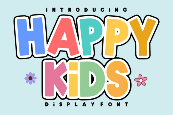 Bold Kids Font - Preview 2