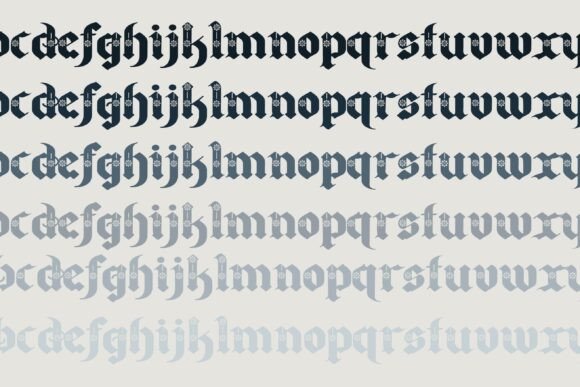 Canton Bloom Family Font - Preview 4