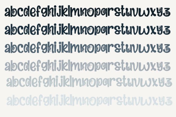 Carpet Roses Family Font - Preview 4