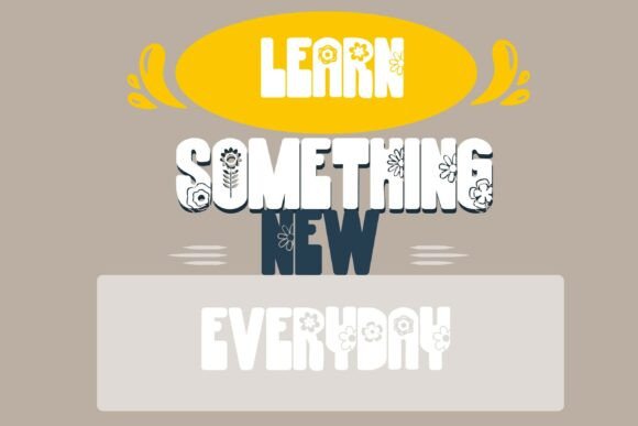 Copacetic Spring Family Font PNG with transparent background - Preview 5