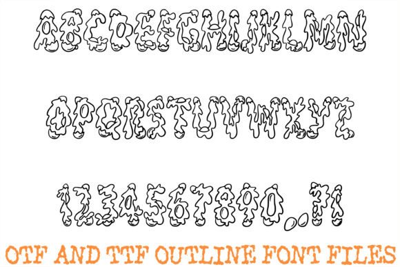 Cracked Egg Font - Preview 2