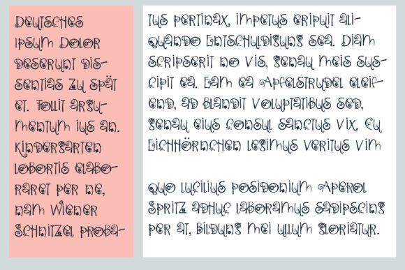 Fancy Flowers Family Font PNG with transparent background - Preview 6
