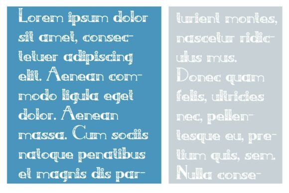 French Florals Font PNG with transparent background - Preview 5