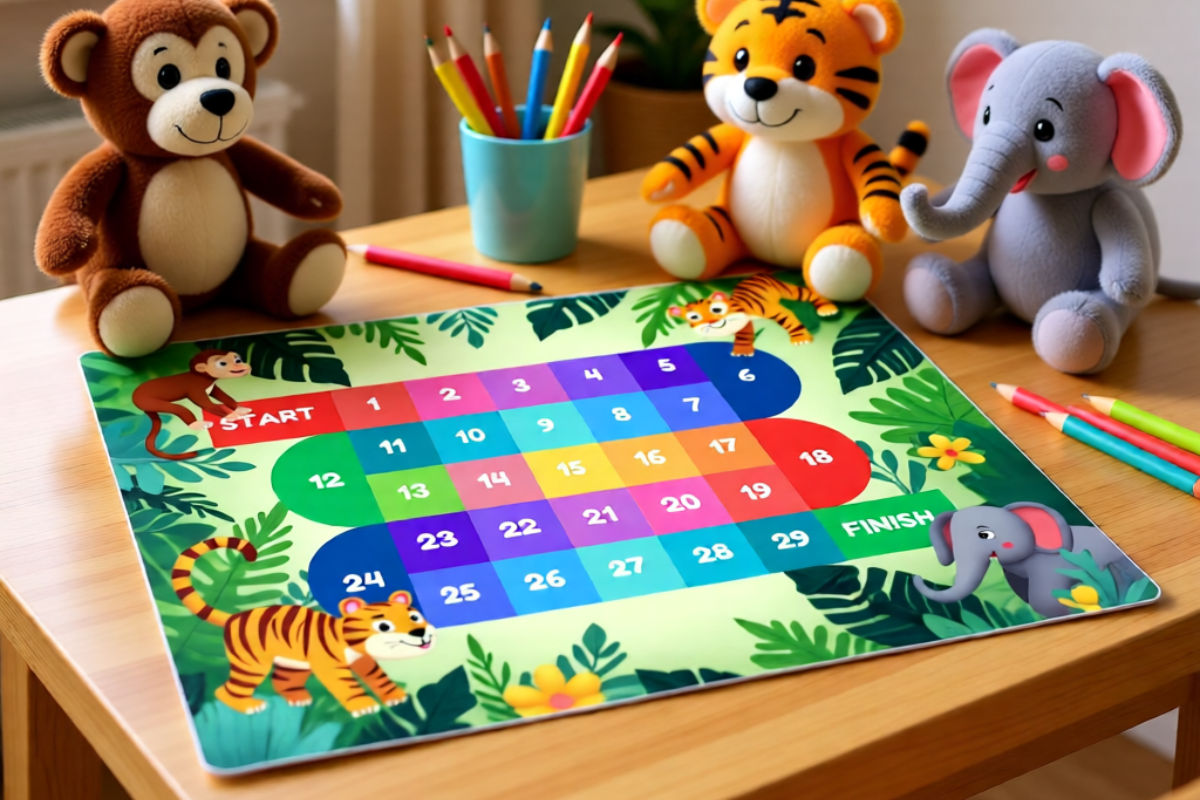 Fun Jungle Learning Game for Kids