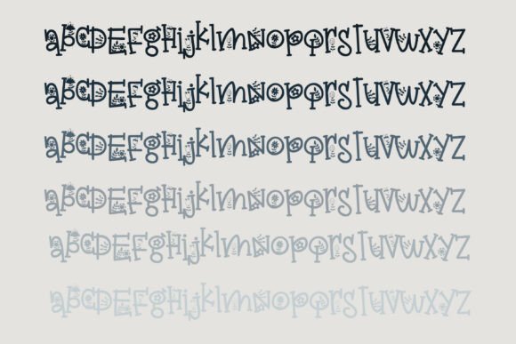 Gidber Garden Family Font - Preview 4