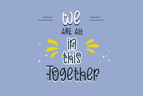 Golden Bloom Family Font - Preview 1