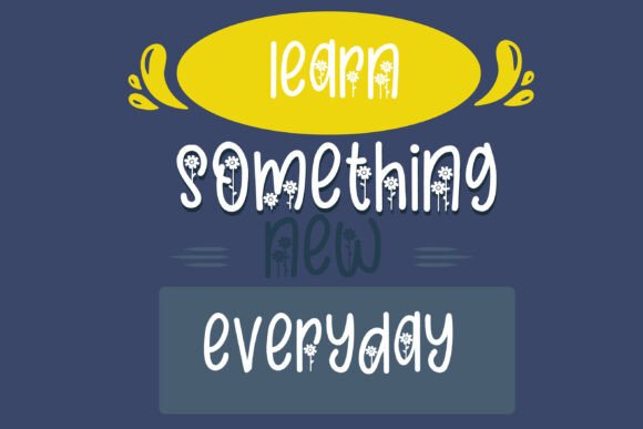 Golden Bloom Family Font - Preview 5