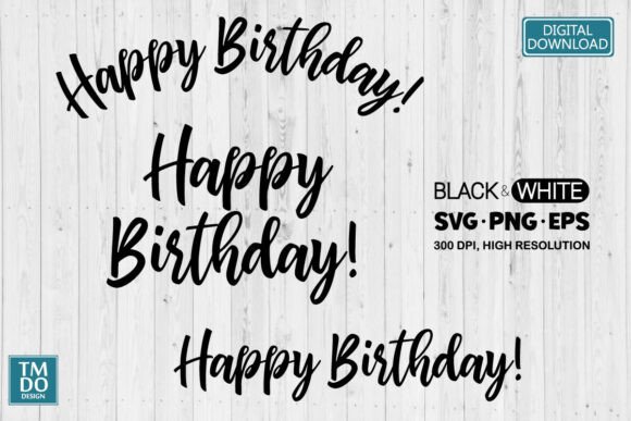Happy Birthday SVG, Happy Birthday SIgn