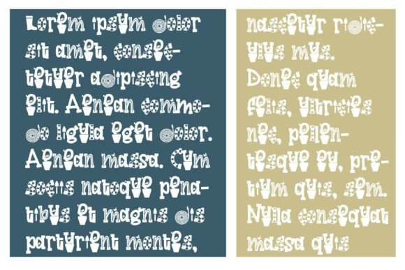 Mister Garden Font PNG with transparent background - Preview 3